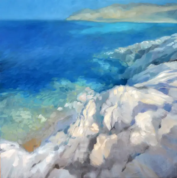 Painting #395 2025 oil on canvas 120x120cm